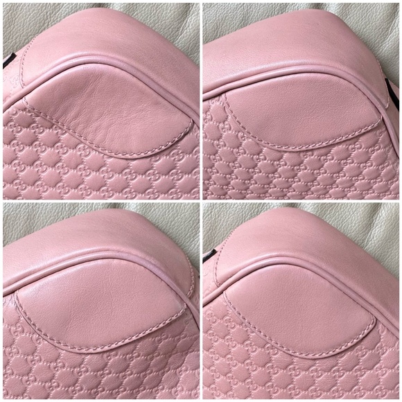 Authentic Gucci Bree Guccissima Leather Crossbody Camera Bag - Picture 5 of 14